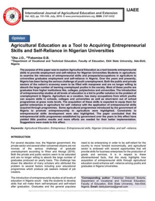  Journey to Self-Reliance: A Masterpiece of Entrepreneurial Spirit and Nigerian Resilience